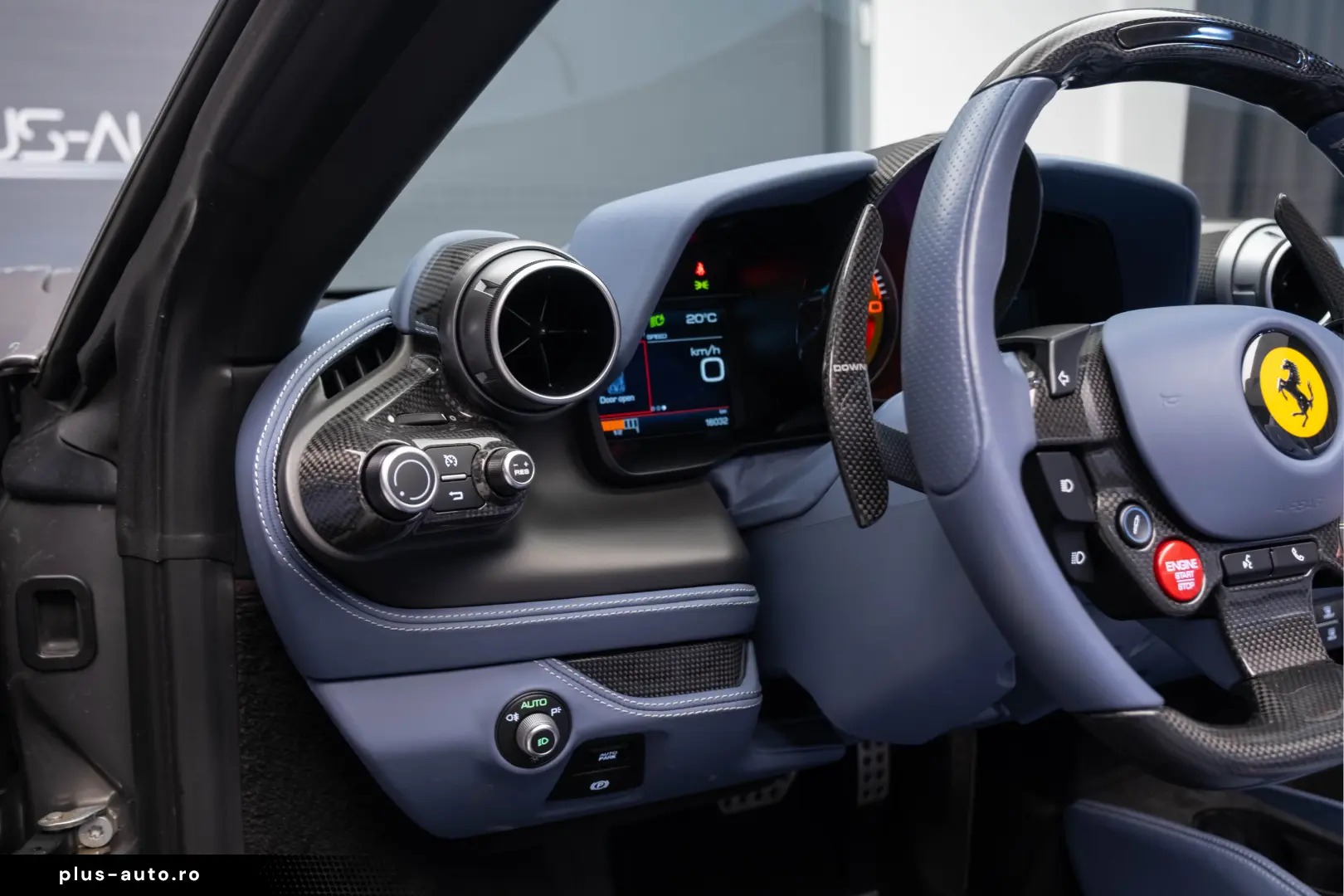 2021 Ferrari F8 Spider Lift PPF Carbon