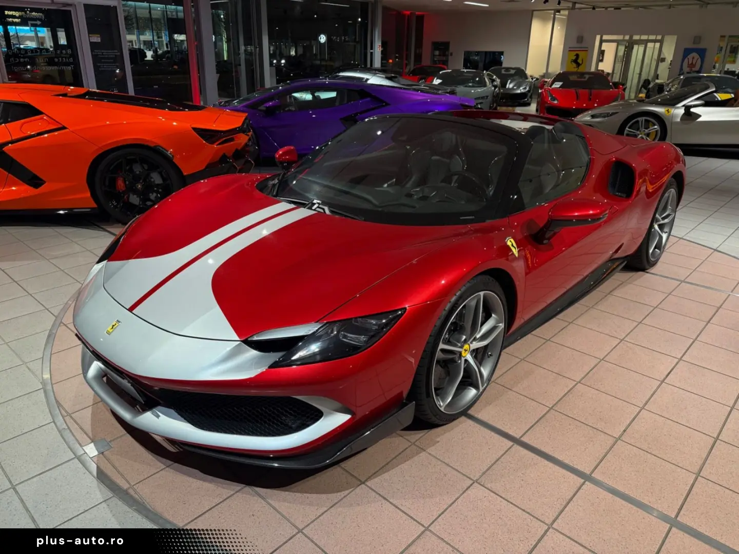 FERRARI 296 GTS  Assetto Fiorano FullCarbon Stripe