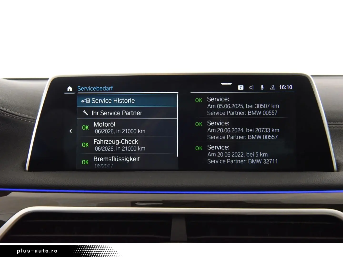 BMW 745 e Massagefunktion Glasdach Soft Close Gestik