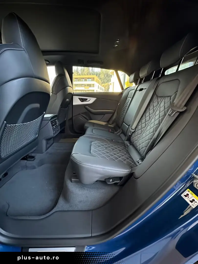 Audi Q8 50TDI Facelift MY26 blau-sw SLine Mtx Pan 23