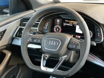 Audi Q8 50TDI Facelift MY26 blau-sw SLine Mtx Pan 23