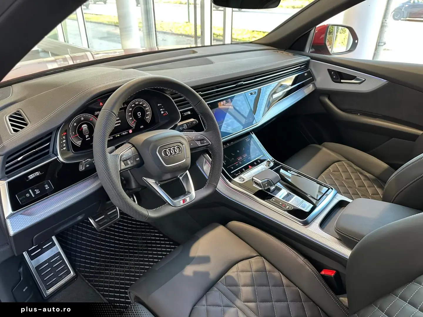 Audi Q8 50TDI Facelift MY26 rot-sw SLine Mtx Pan 23