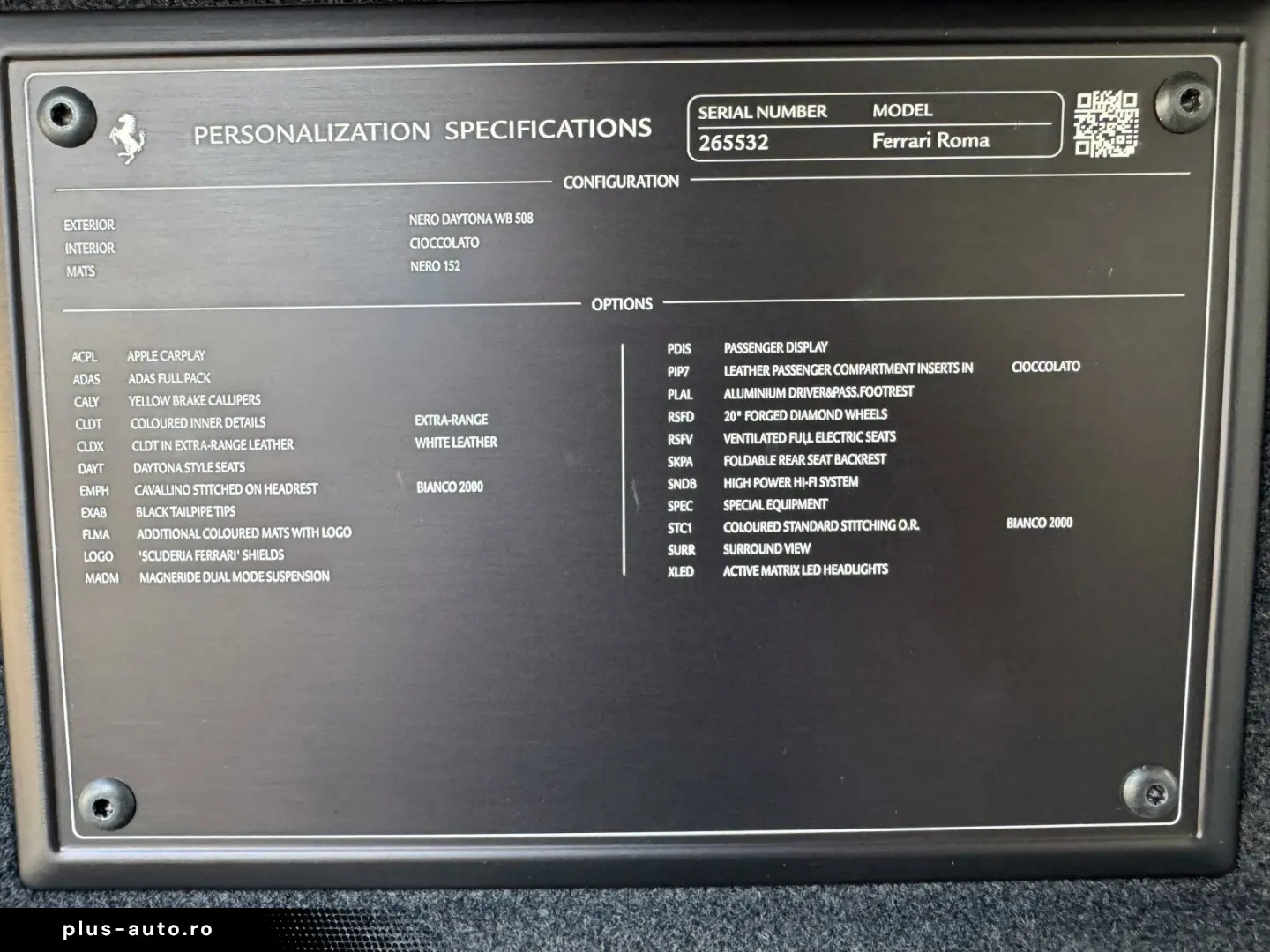 FERRARI Roma Coupe Schwarz