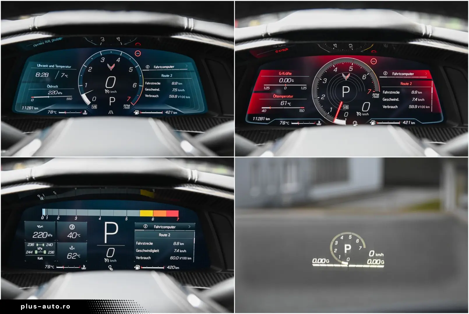 CORVETTE C8 Stingray 6.2 V8 Cabrio 3LT  Competition Sitze