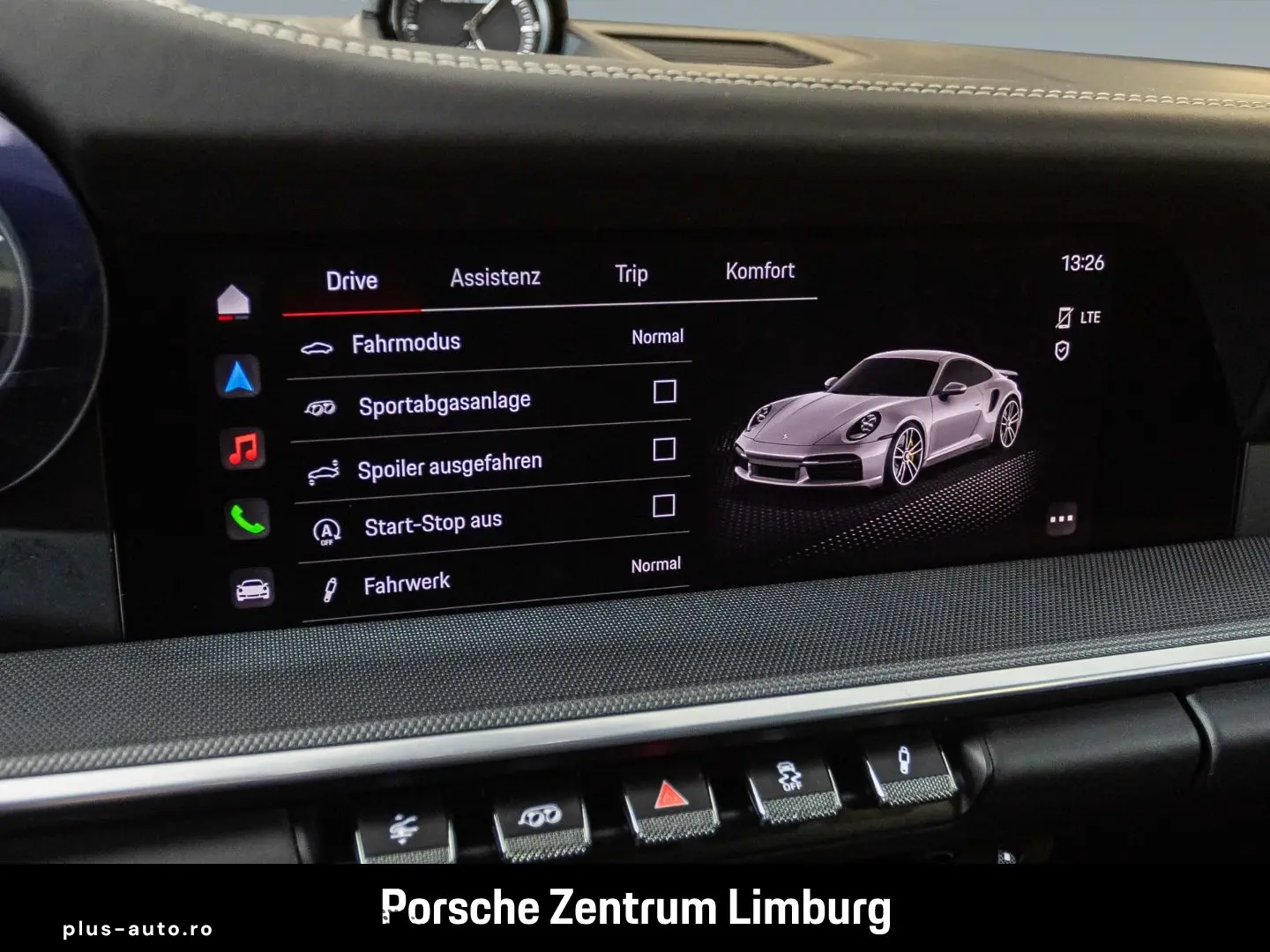 PORSCHE 992 911 Turbo Burmester Liftsystem-VA Nachtsicht