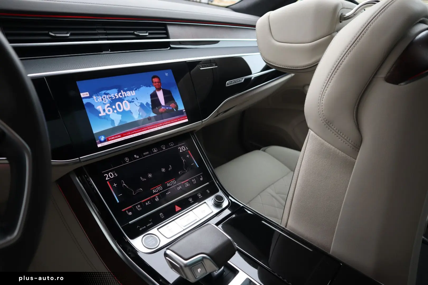 AUDI A8L 50 TDI lang exclusive  VOLLLEDER BEIGE  RUHE