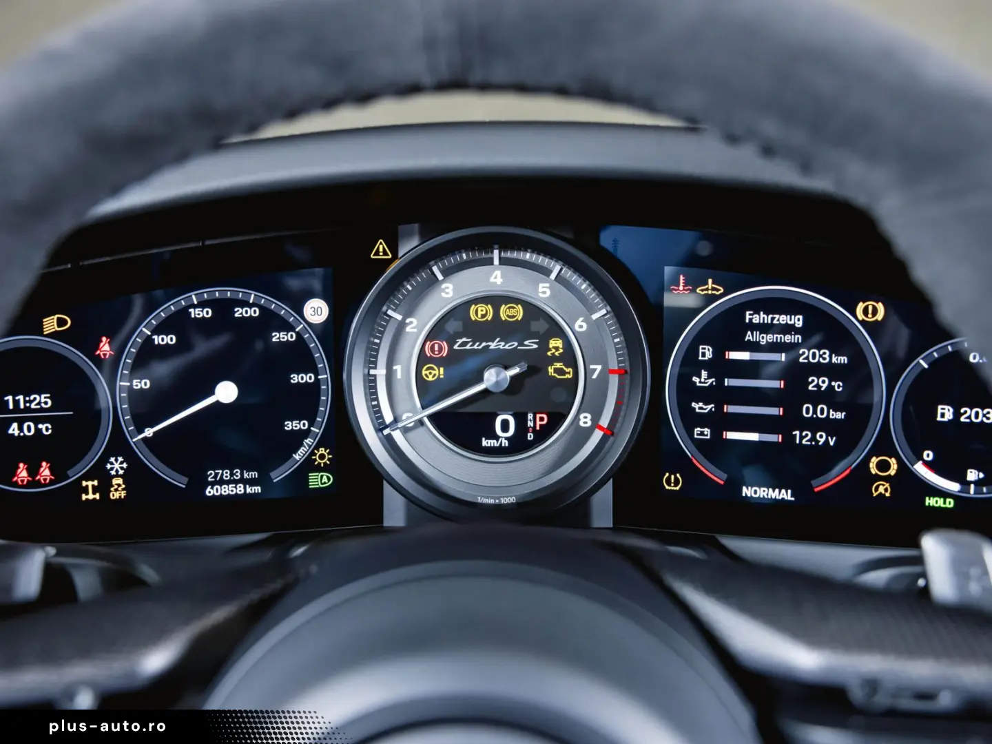 PORSCHE 911 Turbo S Burmester Liftsystem