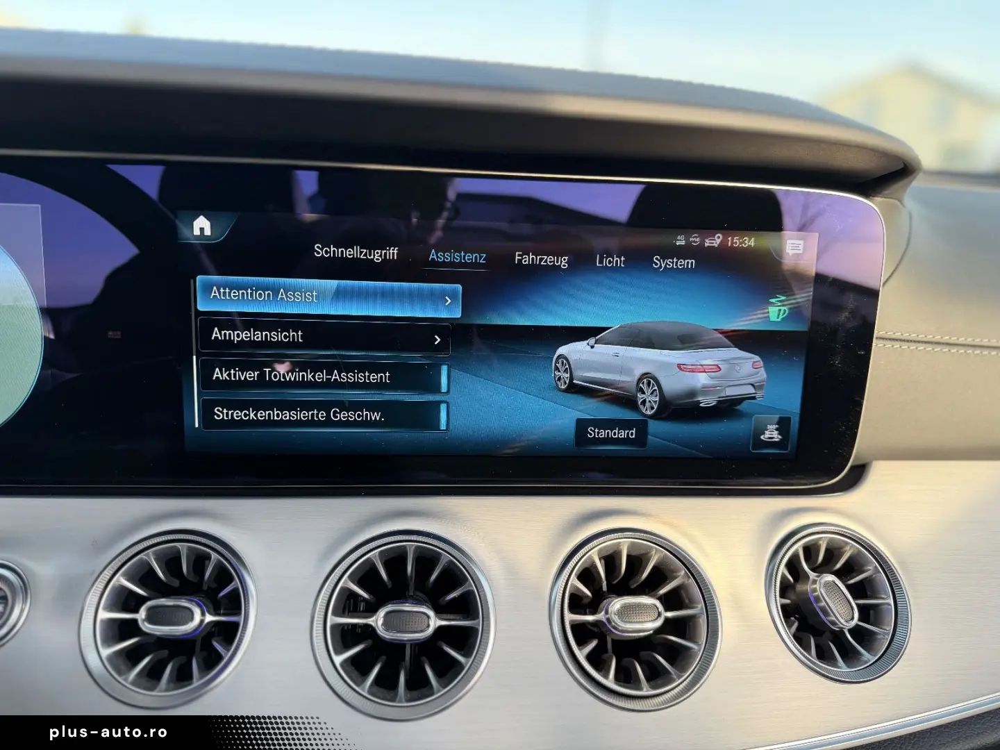 MERCEDES-BENZ E 450 4MATIC CABRIO AMG SITZBEL. BURM &hellip;