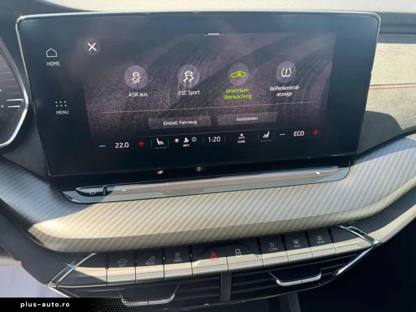 SKODA Octavia RS iV 245PS STHZ HEAD UP