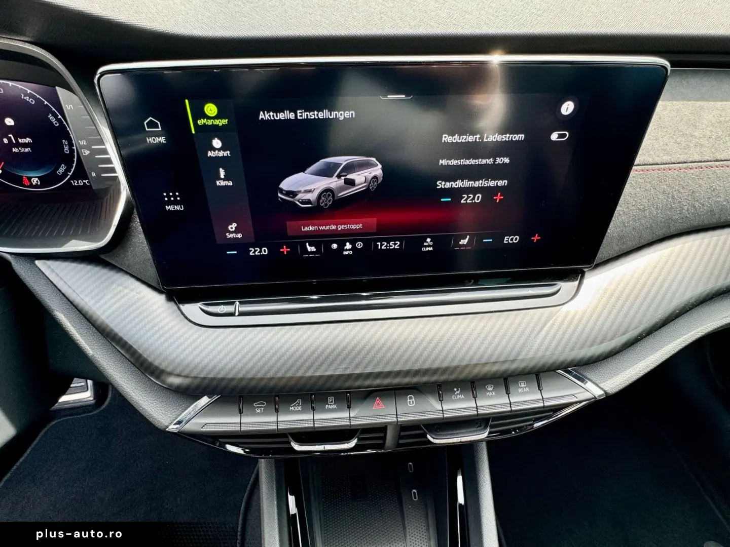 SKODA Octavia RS iV 245PS STHZ HEAD UP