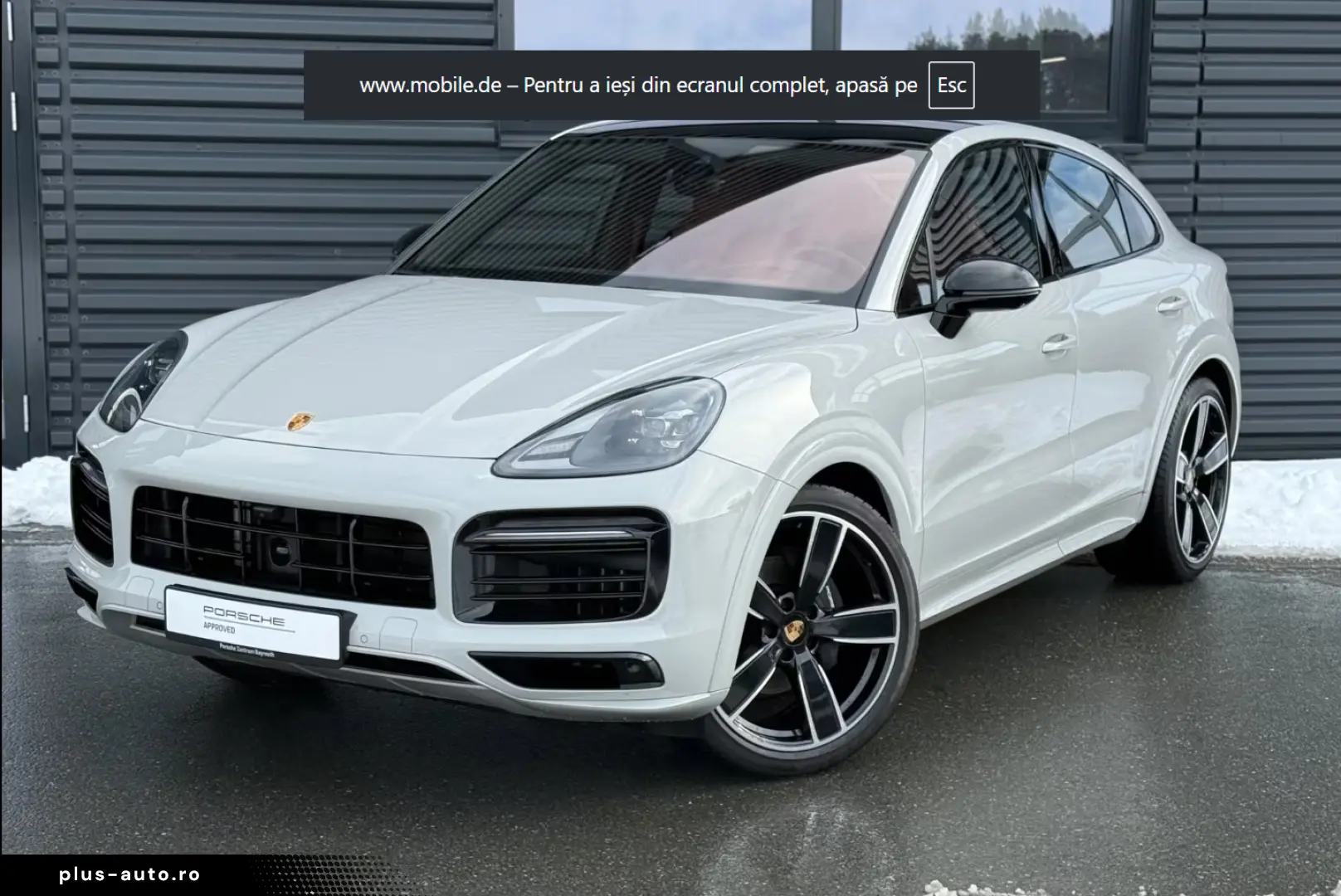 PORSCHE Cayenne Coupe Platinum Edition INNO HAL SPORTABG