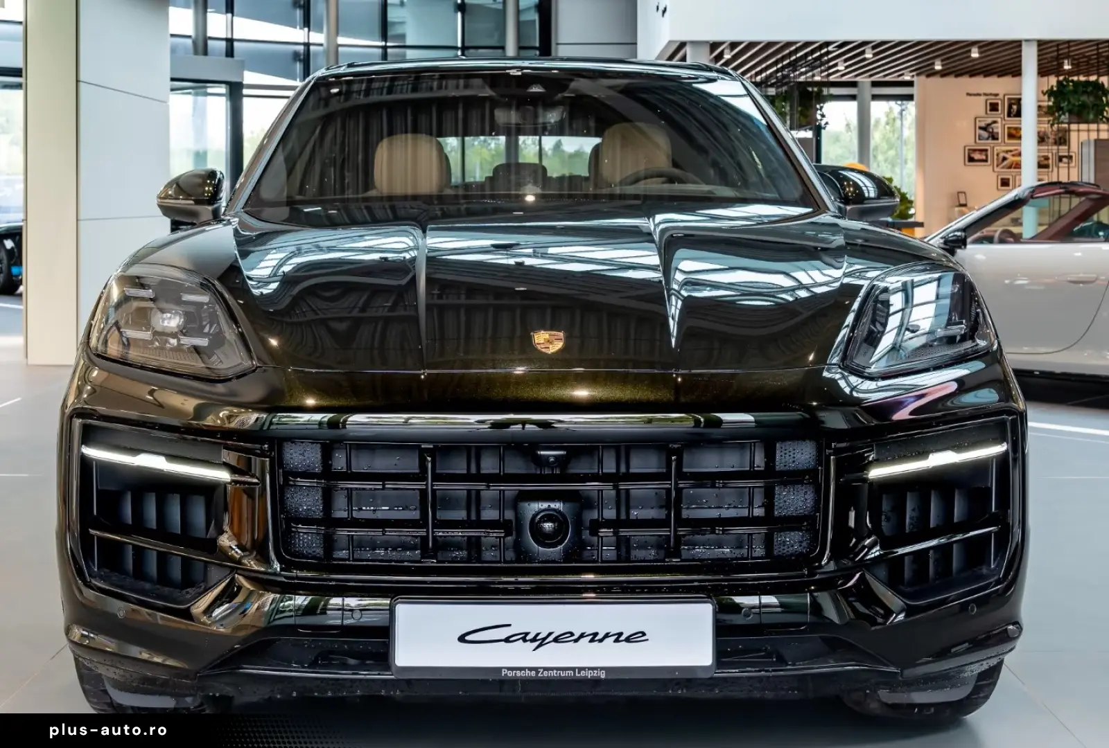 Porsche Cayenne E-Hybrid darkolive Beige Massage HeadUp 22