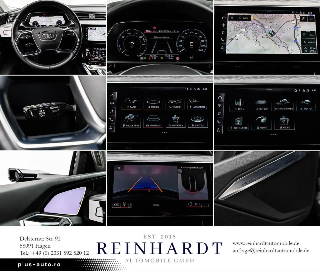 AUDI E-TRON SPORTBACK 55 ADVANCED ACC HuD PANO 360