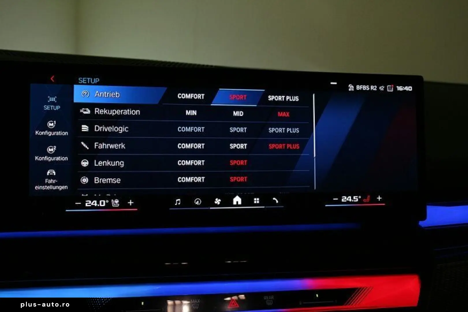 BMW M5 Individual NP161000 Rosso Corsa ACC Carbon B&W