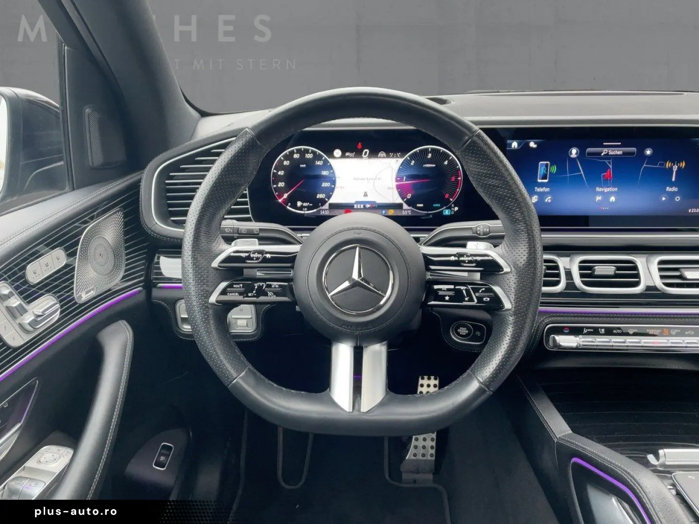 MERCEDES-BENZ GLE 450 d 4M AMG Night Pano 360  AHK