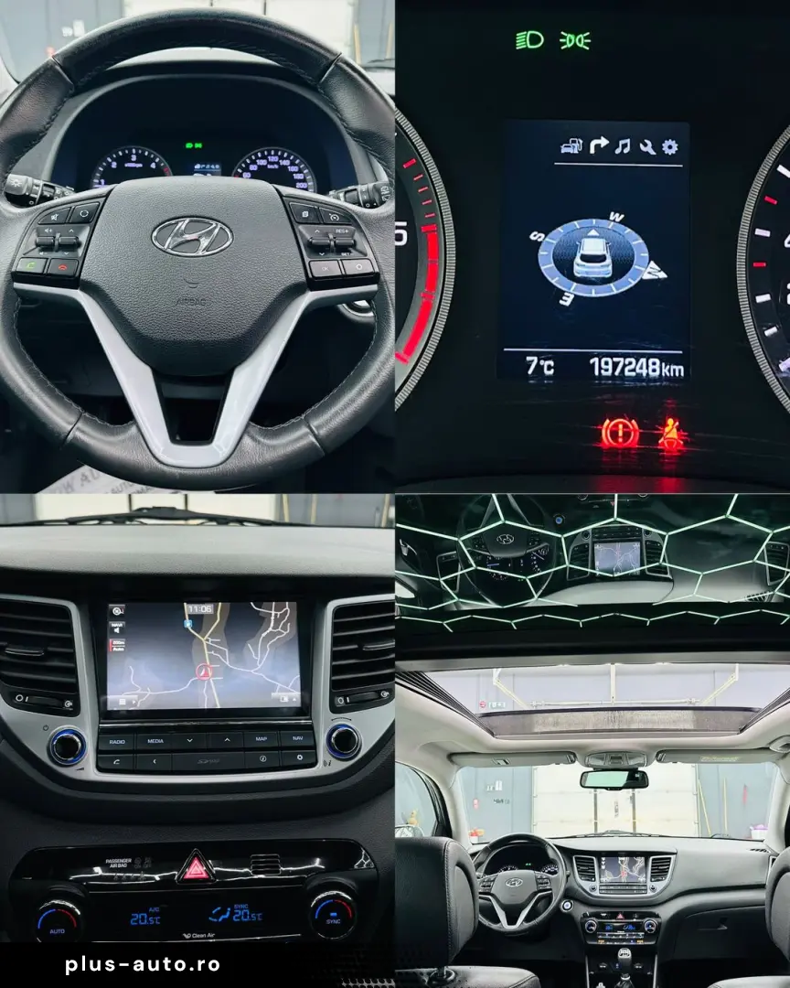 HYUNDAI TUCSON 2017 1.7D E6 Garantie 12 Luni Rate Avans 0 Do