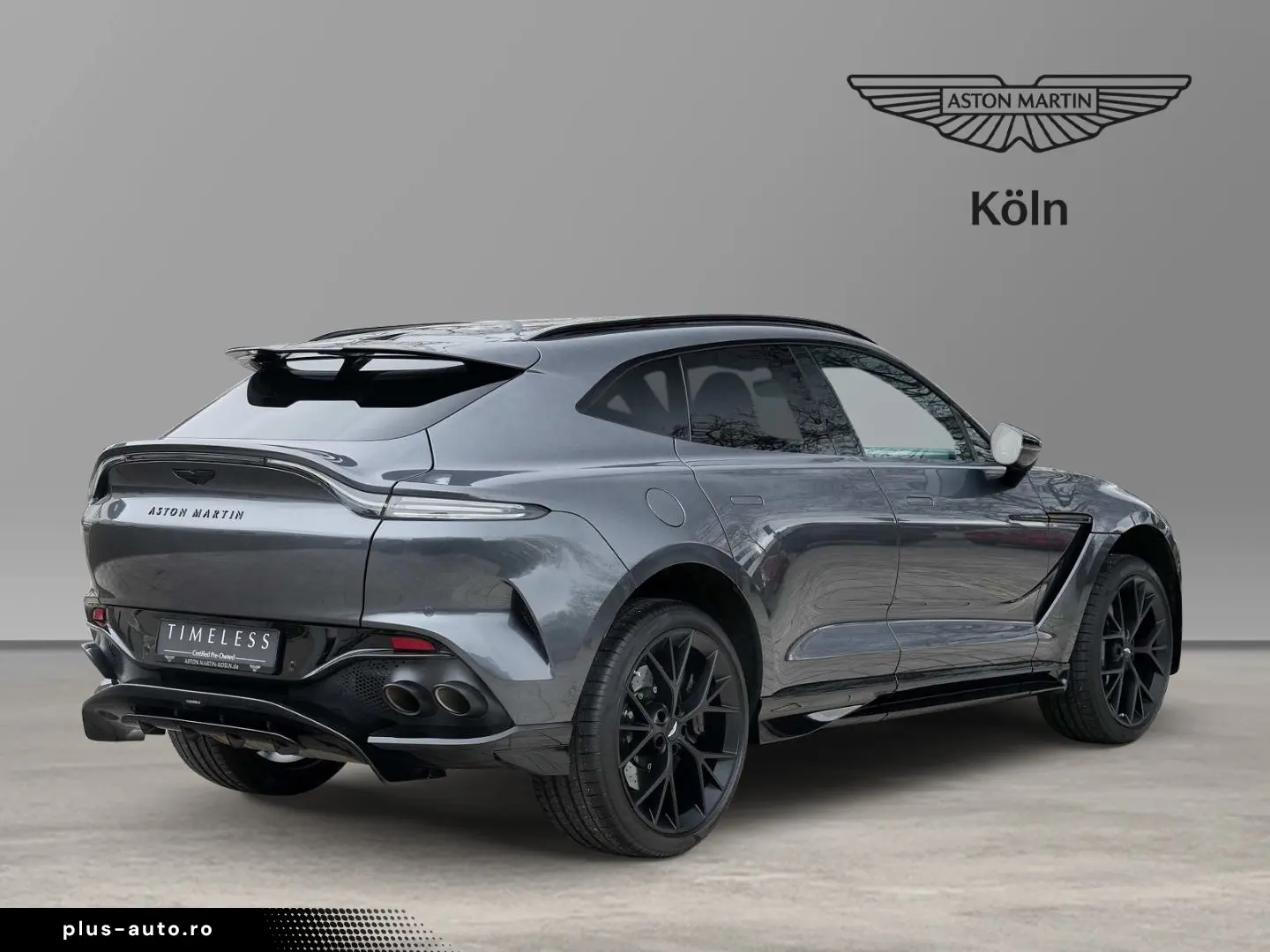 ASTON MARTIN DBX 707 Xenon Grey Onyx Black