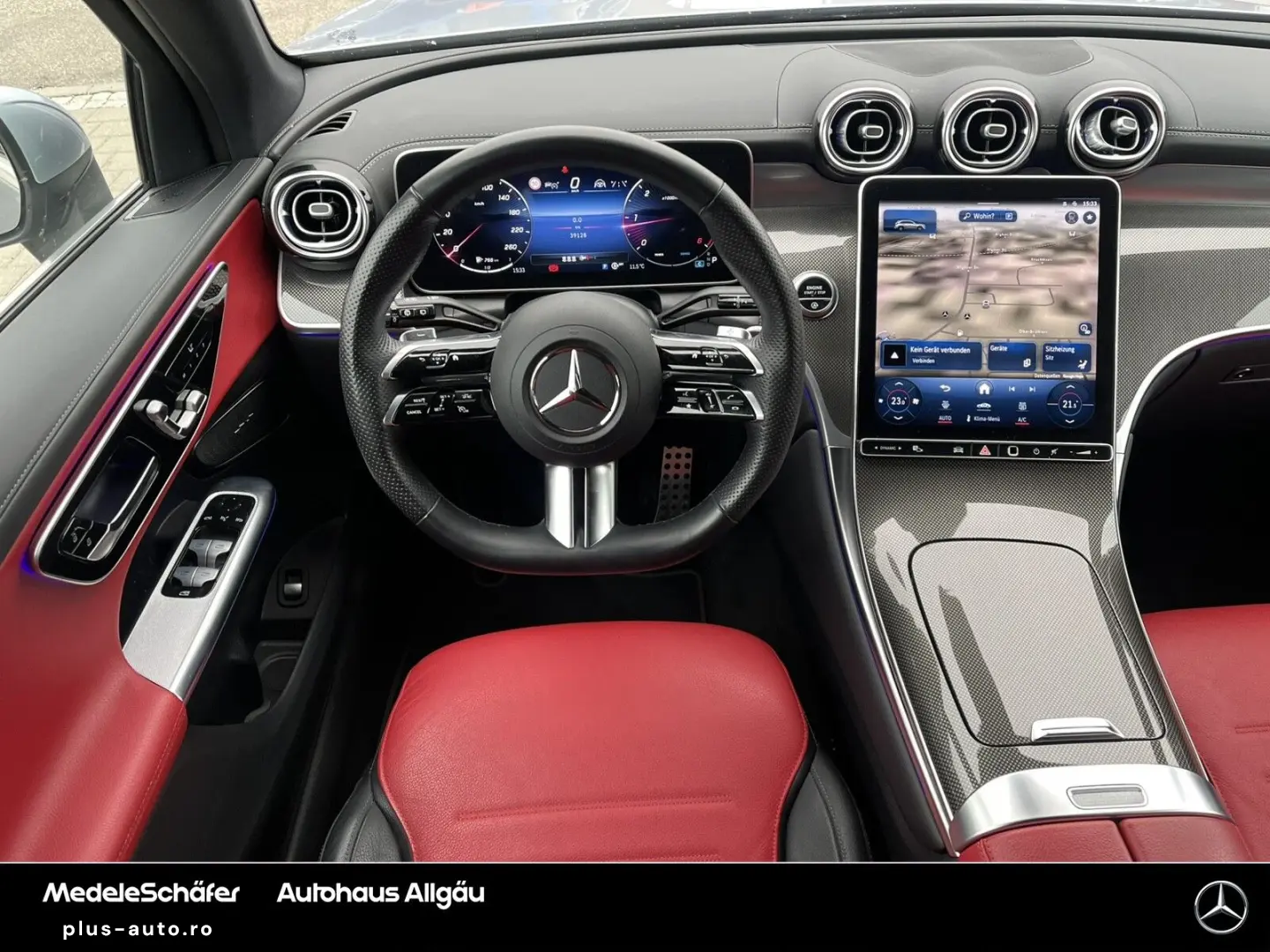 MERCEDES-BENZ GLC 220 d 4M AMG 20  LederRot HA-Lenku&hellip;