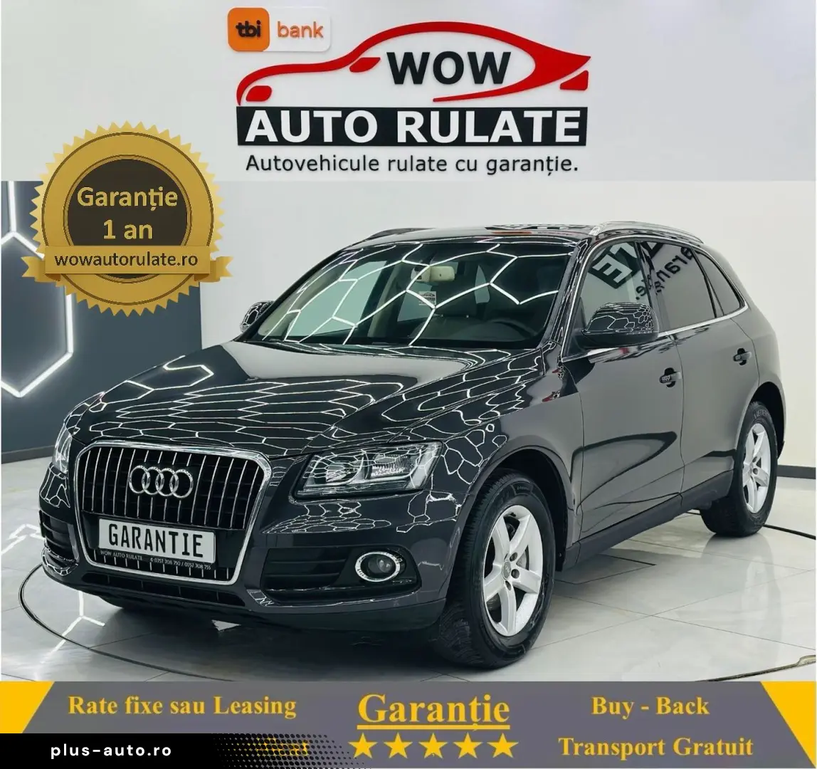 AUDI Q5 2013 2.0D E5 Garantie 12 Luni Rate Avans 0 Doar Cu B