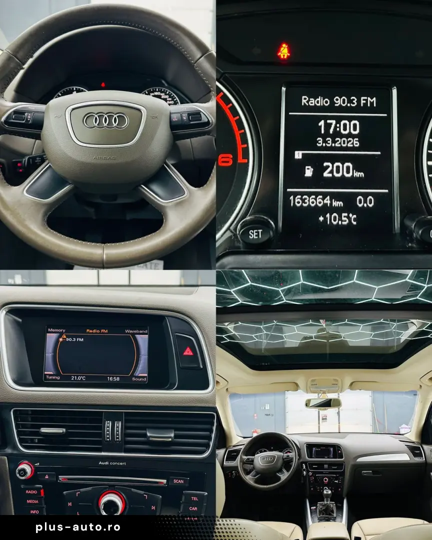 AUDI Q5 2013 2.0D E5 Garantie 12 Luni Rate Avans 0 Doar Cu B