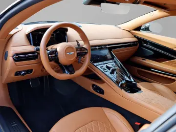 ASTON MARTIN DB12 China Grey Oxford Tan