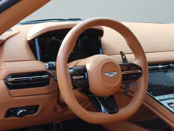 ASTON MARTIN DB12 China Grey Oxford Tan