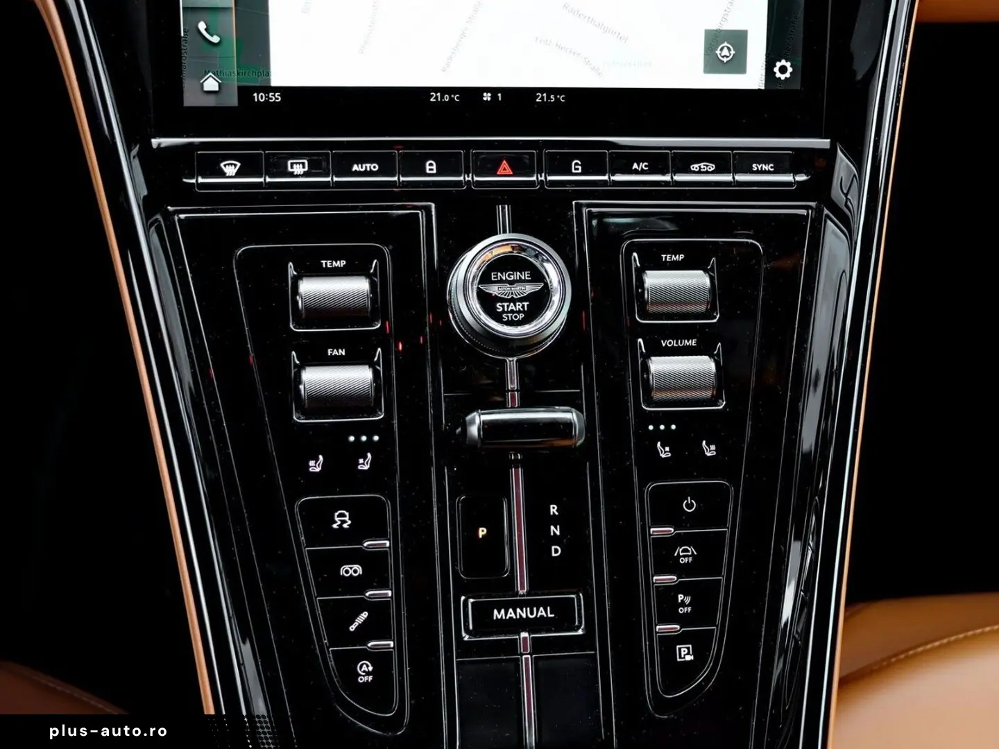 ASTON MARTIN DB12 China Grey Oxford Tan