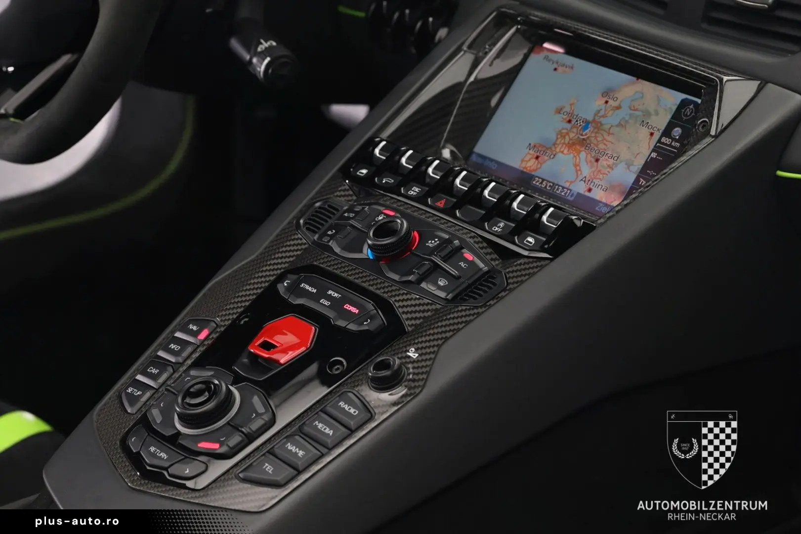 LAMBORGHINI Aventador SVJ Roadster FullCarbon PaintedLogo