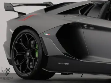 LAMBORGHINI Aventador SVJ Roadster FullCarbon PaintedLogo