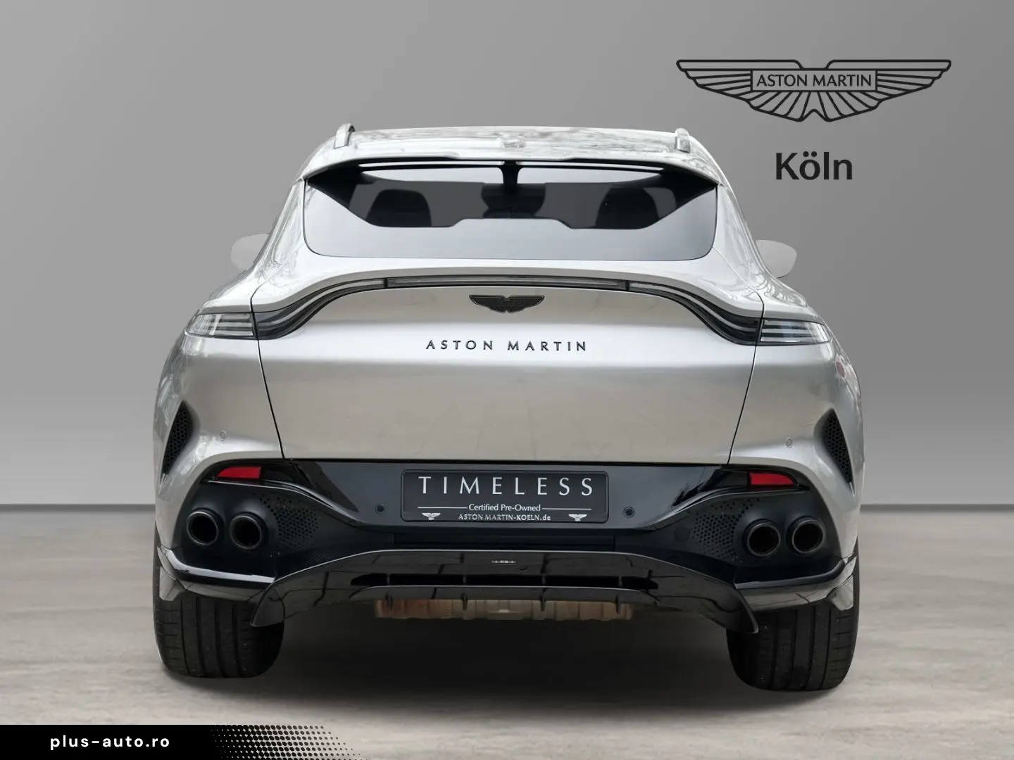 ASTON MARTIN DBX 707 Aluminite Silver   Onyx Black