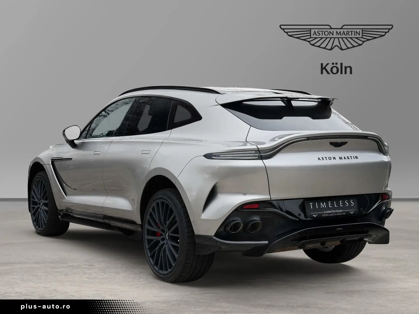 ASTON MARTIN DBX 707 Aluminite Silver   Onyx Black