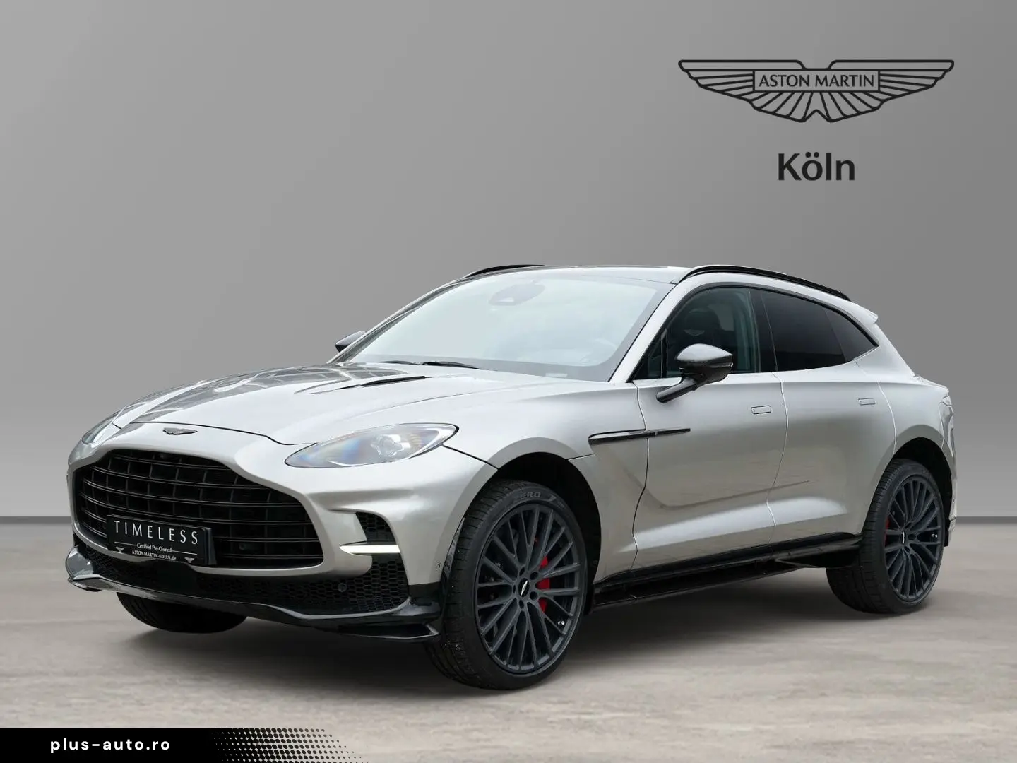 ASTON MARTIN DBX 707 Aluminite Silver   Onyx Black