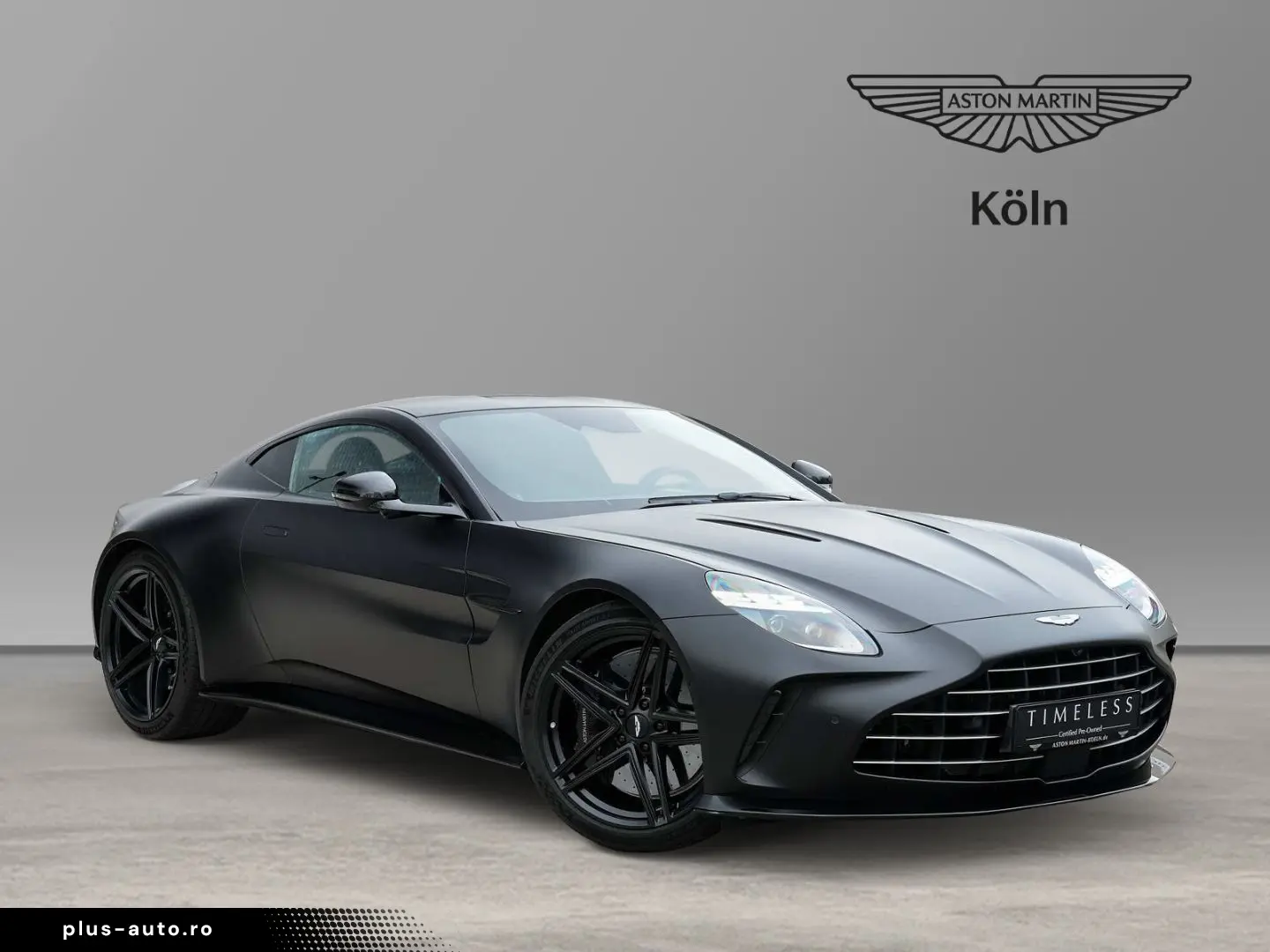 ASTON MARTIN Vantage V8 Coupe Satin Onyx Black   Onyx Black