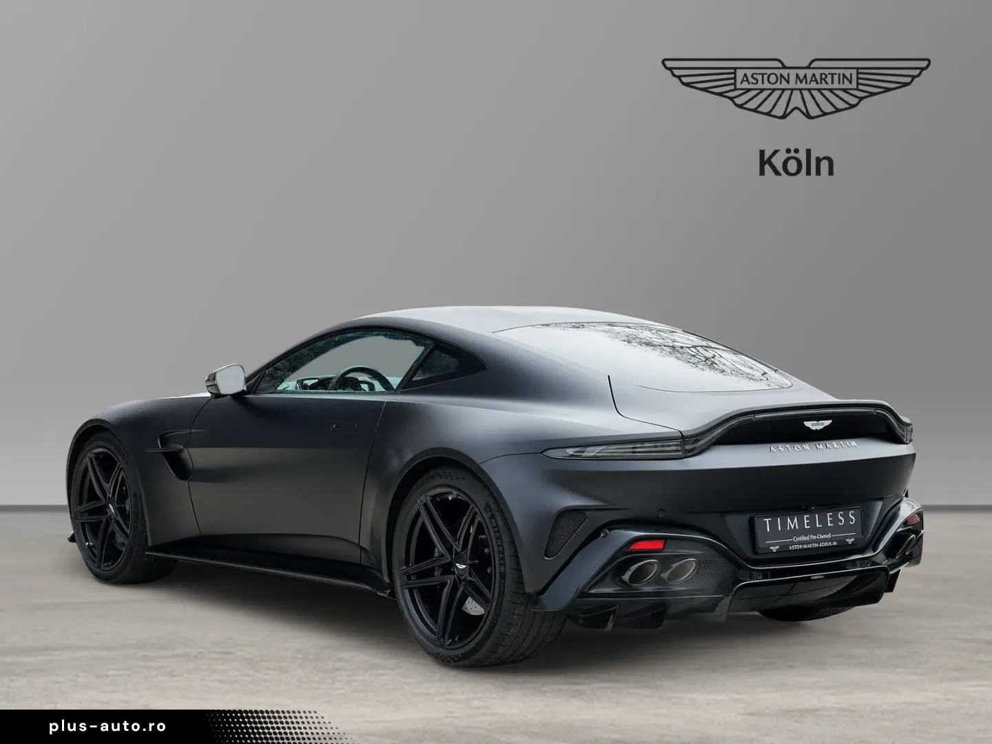 ASTON MARTIN Vantage V8 Coupe Satin Onyx Black   Onyx Black