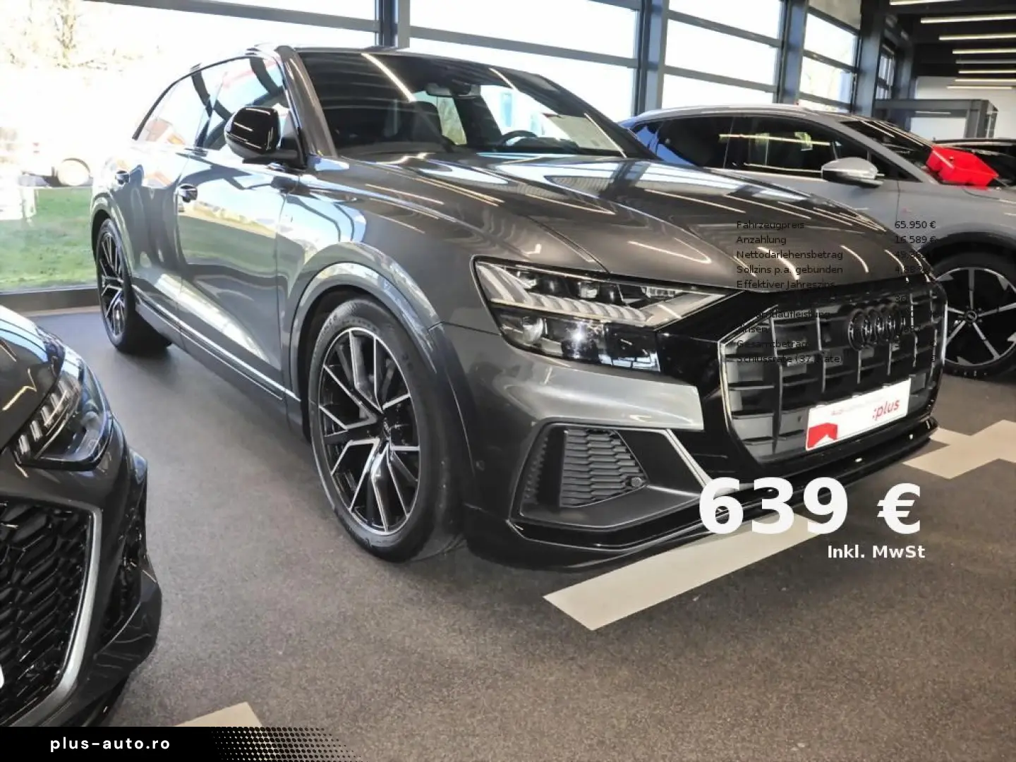 AUDI Q8 50 TDI quattro S line Pano HD-Matrix AHK