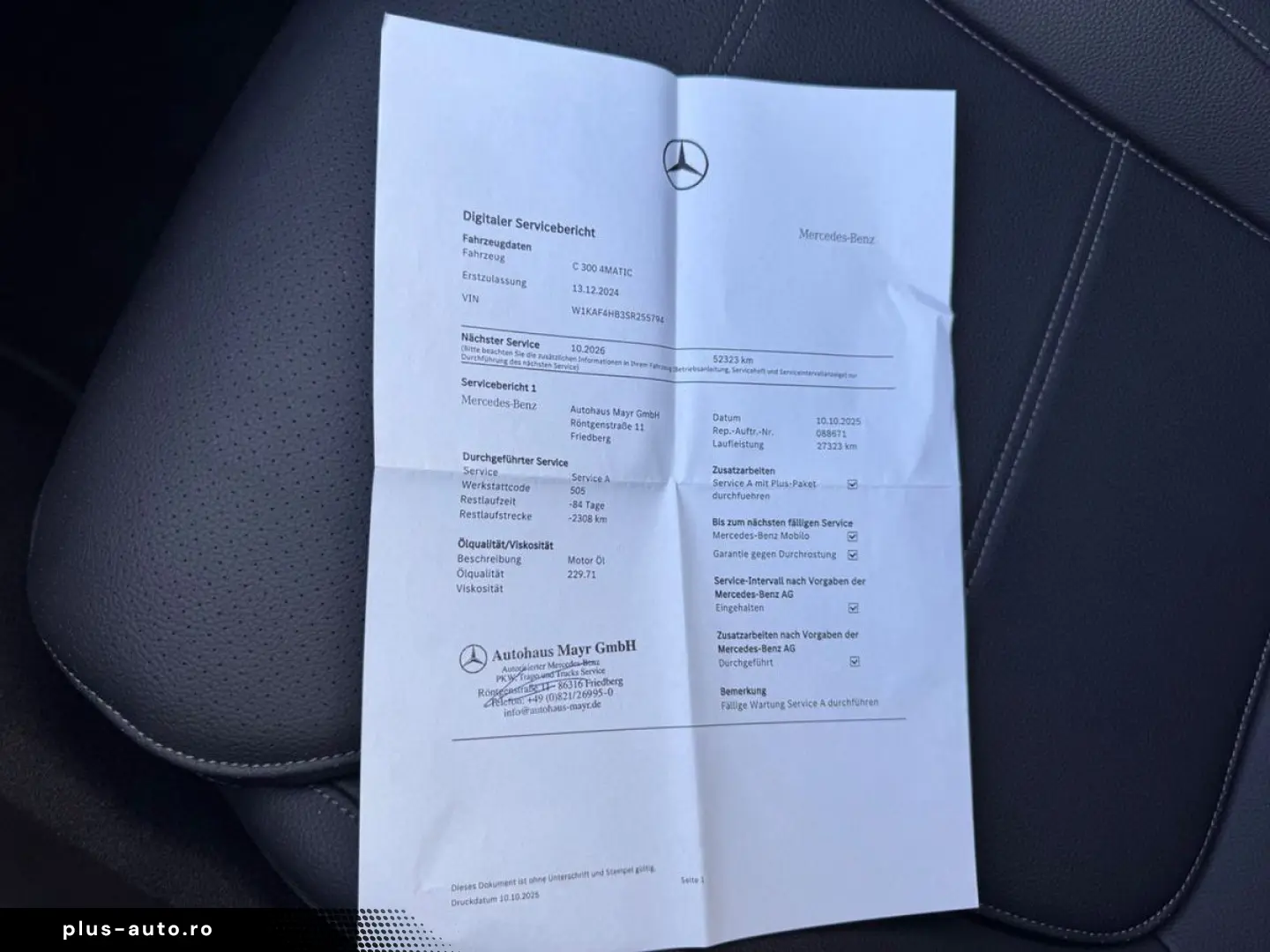 MERCEDES-BENZ C 300 Lim. 4Matic AMG Line HUD PANO 360  AHK