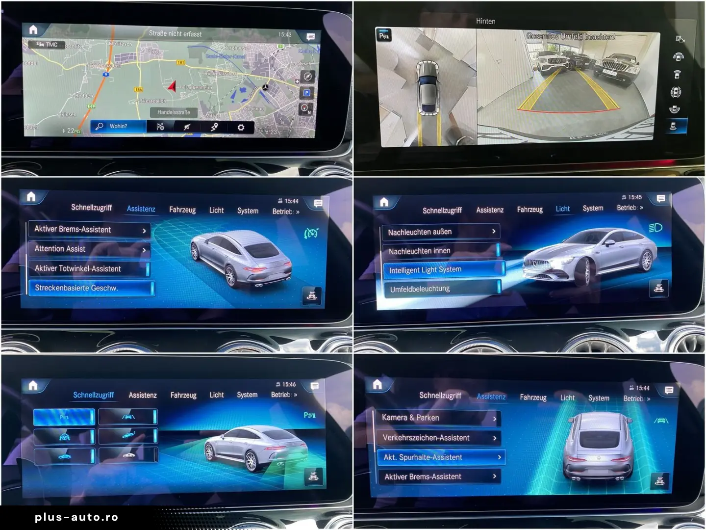 MERCEDES-BENZ AMG GT 43 4MATIC  Airmatic Burm Dist 360  Pano