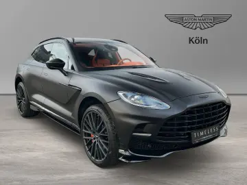 ASTON MARTIN DBX 707 Satin Onyx Black Californian Poppy