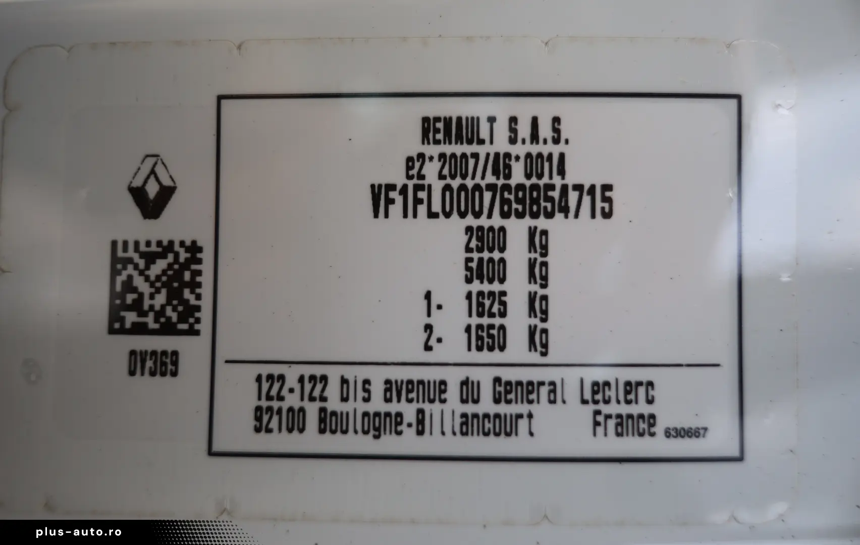 Renault Trafic L1H2 2.0D 150CP