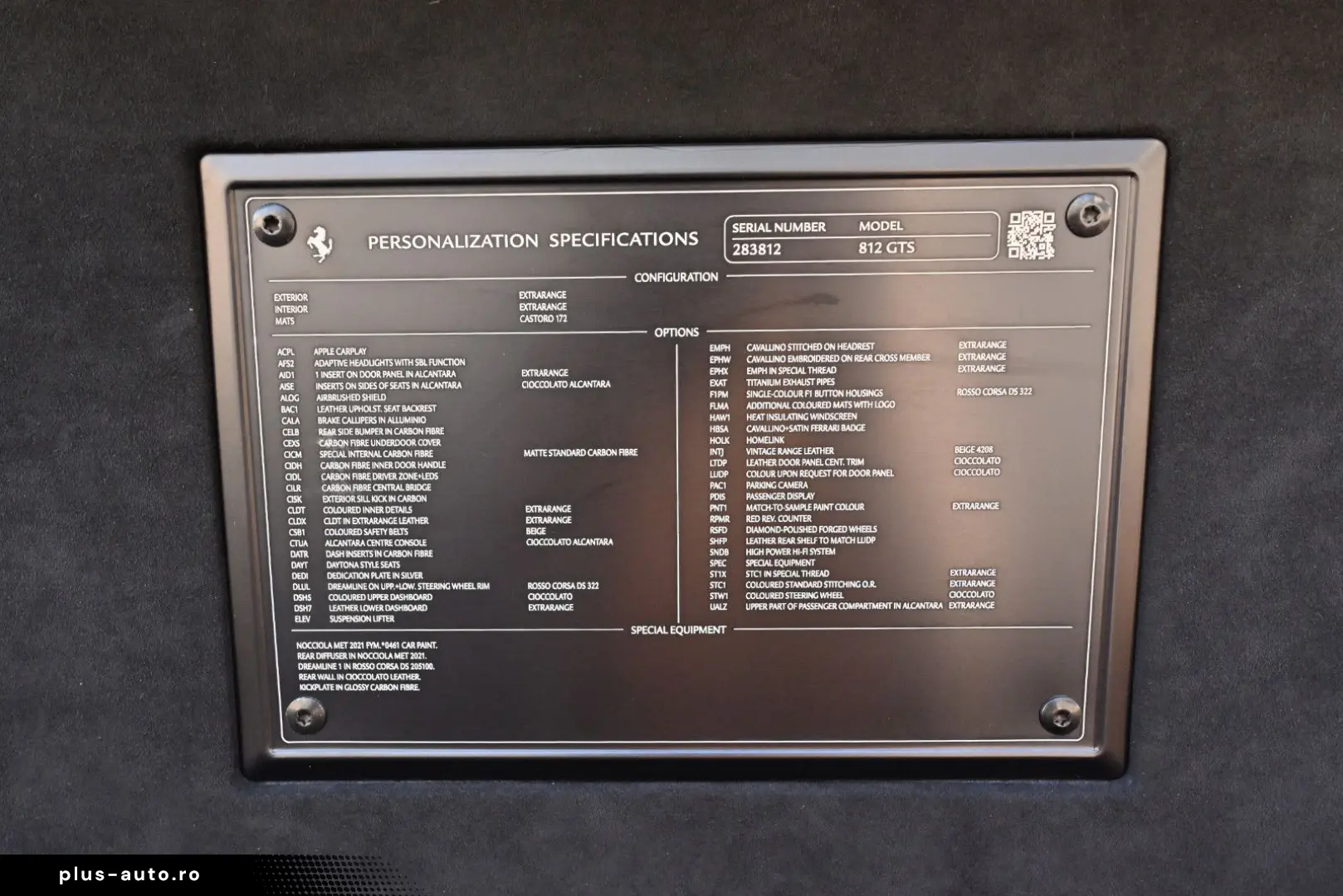 FERRARI 812 GTS ATELIER