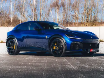 FERRARI Purosangue Blu Tour De France   Pano   Travel Se