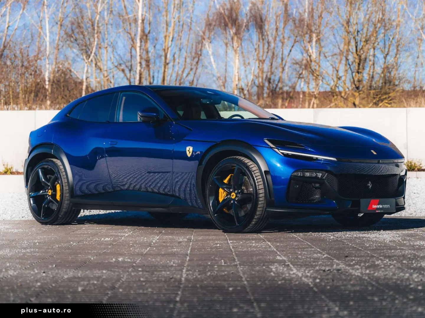 FERRARI Purosangue Blu Tour De France   Pano   Travel Se