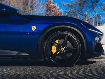 FERRARI Purosangue Blu Tour De France   Pano   Travel Se