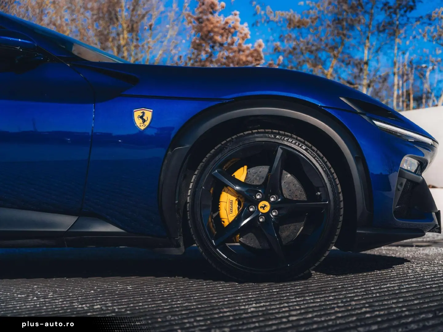 FERRARI Purosangue Blu Tour De France   Pano   Travel Se