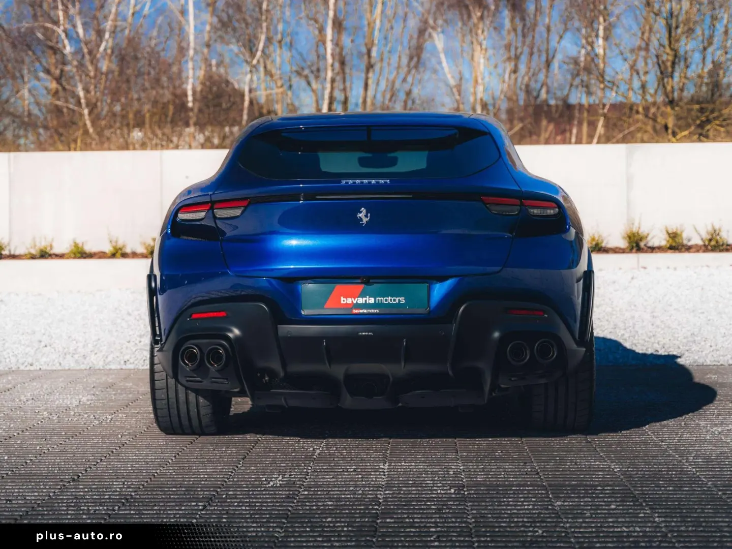 FERRARI Purosangue Blu Tour De France   Pano   Travel Se