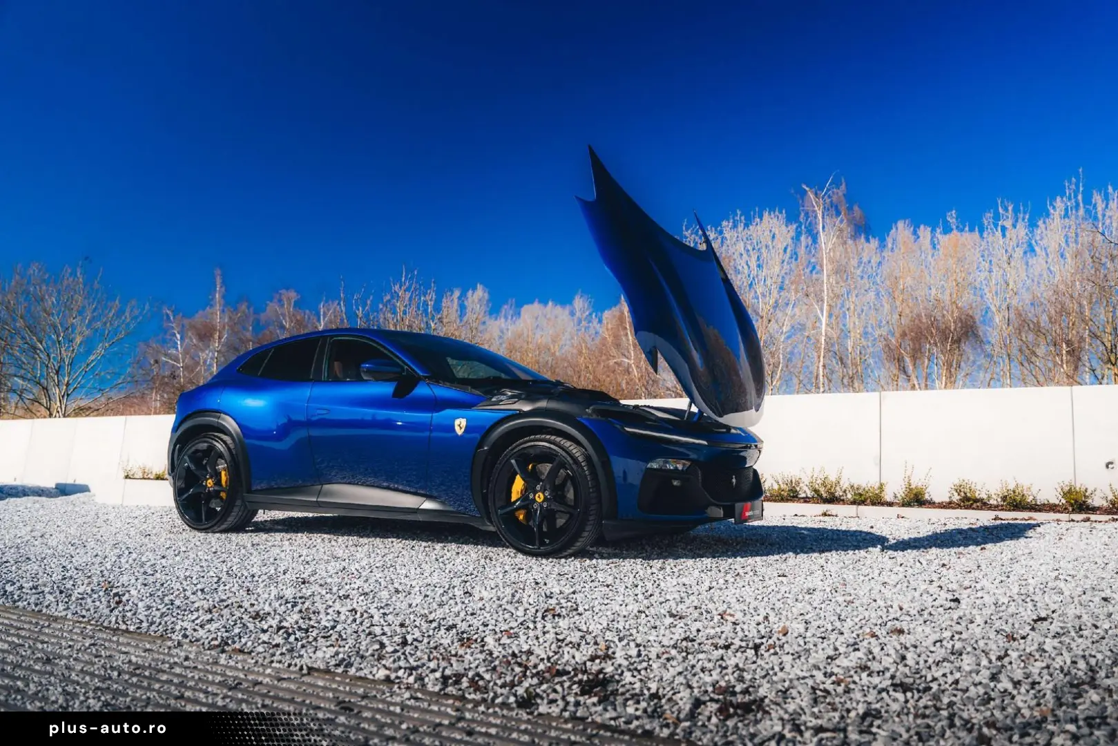 FERRARI Purosangue Blu Tour De France   Pano   Travel Se