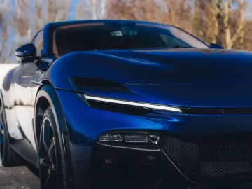 FERRARI Purosangue Blu Tour De France   Pano   Travel Se