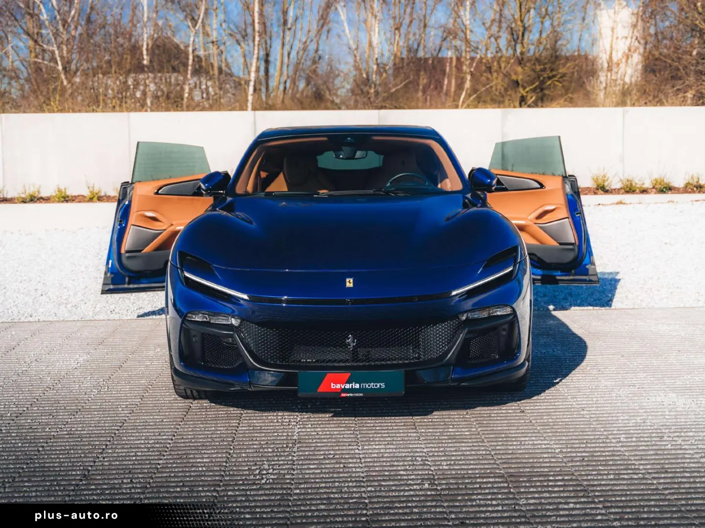 FERRARI Purosangue Blu Tour De France   Pano   Travel Se