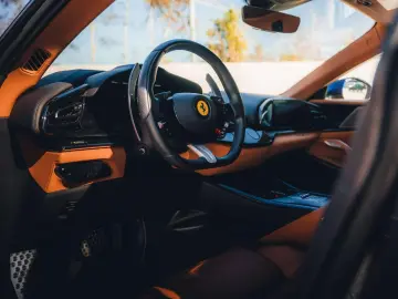 FERRARI Purosangue Blu Tour De France   Pano   Travel Se