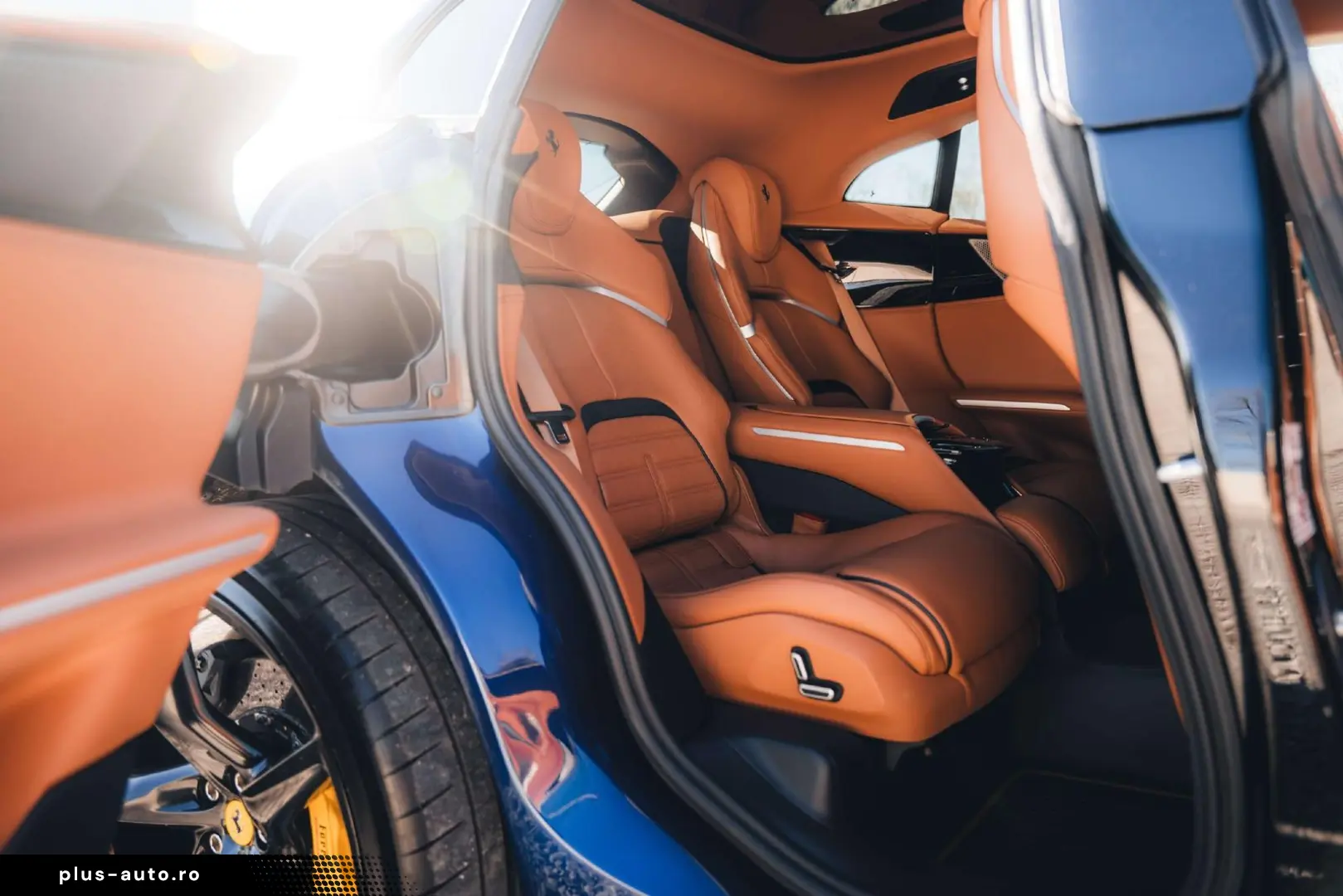 FERRARI Purosangue Blu Tour De France   Pano   Travel Se